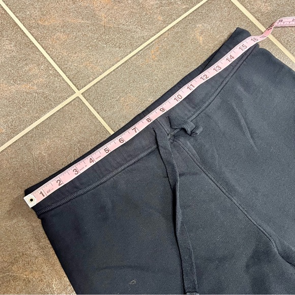 Frank & Eileen Catherine Favorite Cropped Wide Sweatpants Triple Fleece Navy - Picture 9 of 14